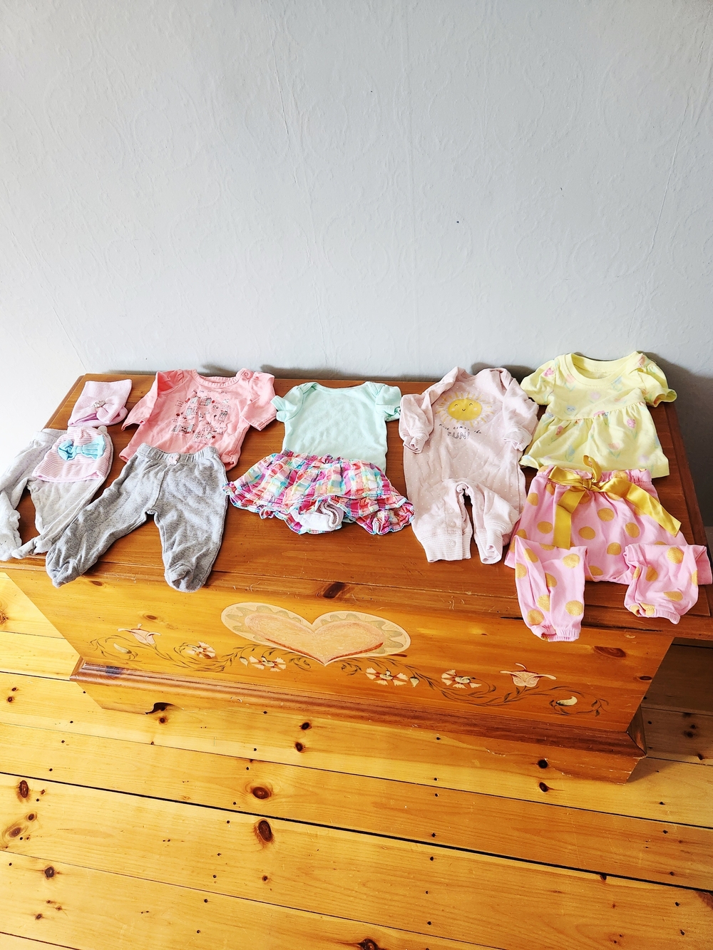 0-3 Month Baby Girl Clothing Lot